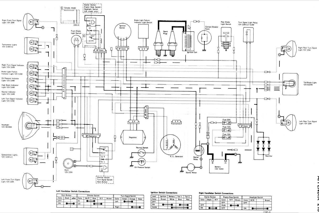 1979 kz750 twin wiring problems please help - KZRider Forum - KZRider