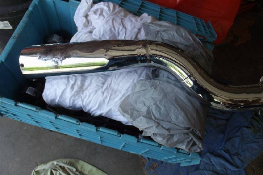 painting my chrome exhaust KZRider Forum KZRider, KZ, Z1 & Z Motorcycle Enthusiast's Forum