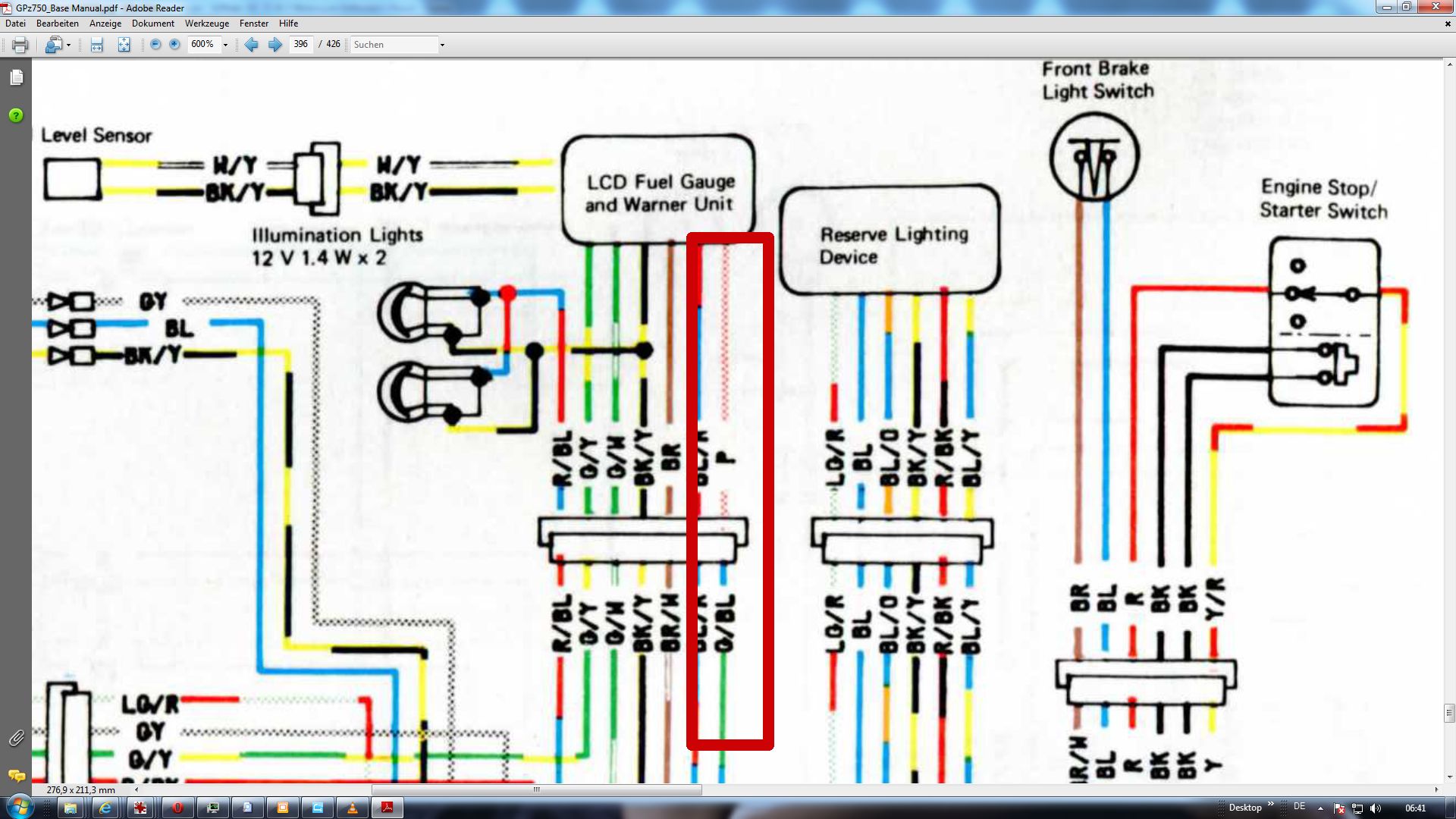 82 Gpz750 Electrolyte Sensor Kzrider Forum Kzrider Kz