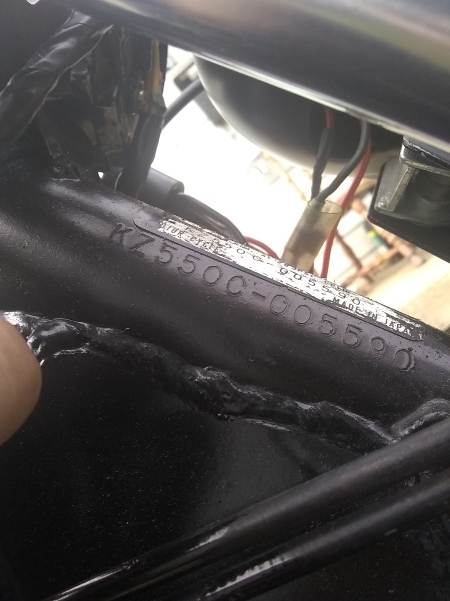 VIN Number - KZRider Forum - KZRider, KZ, Z1 & Z Motorcycle Enthusiast
