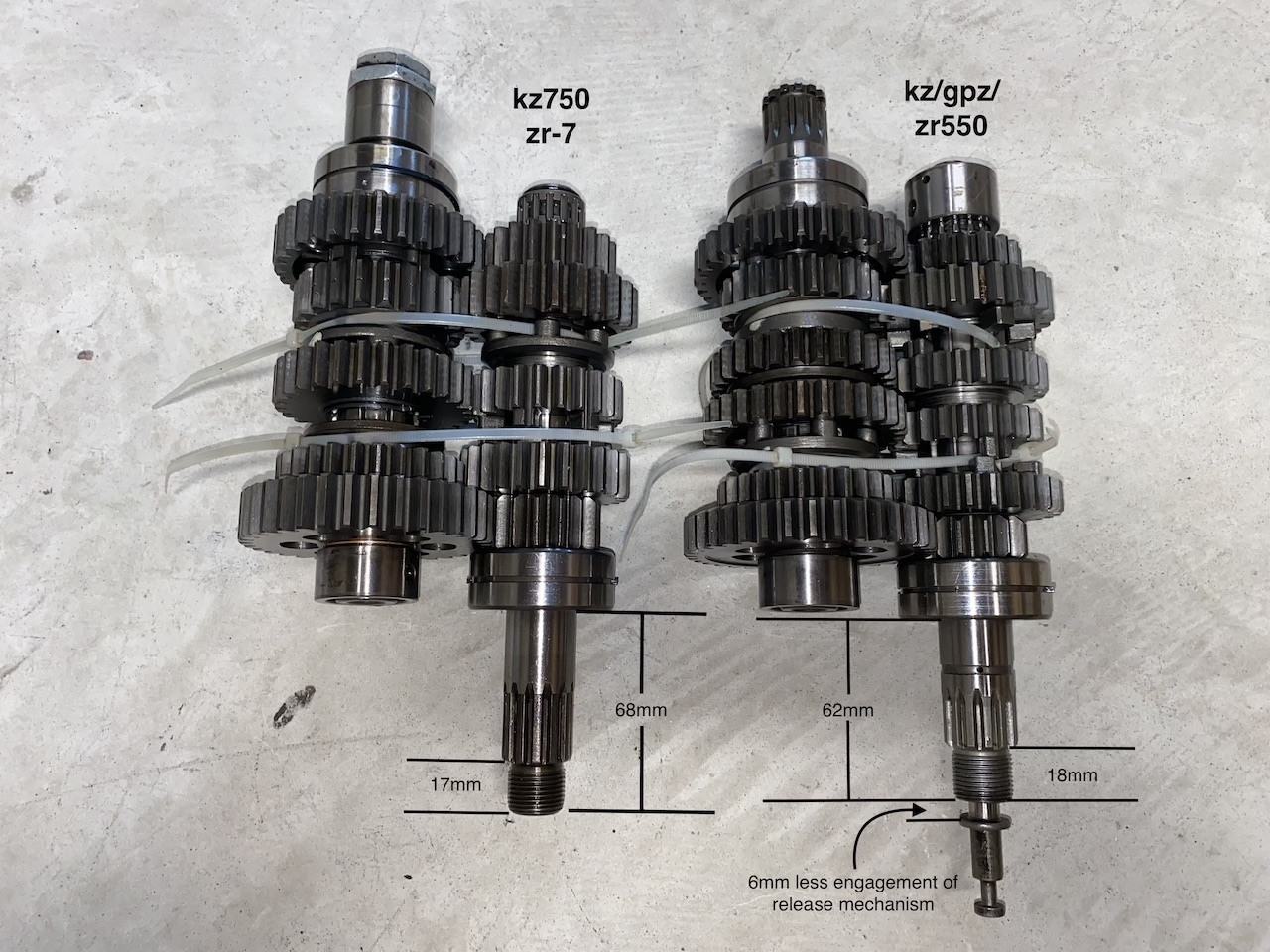 6-speed Transmission Swap Instructions - Page 3 - KZRider Forum 