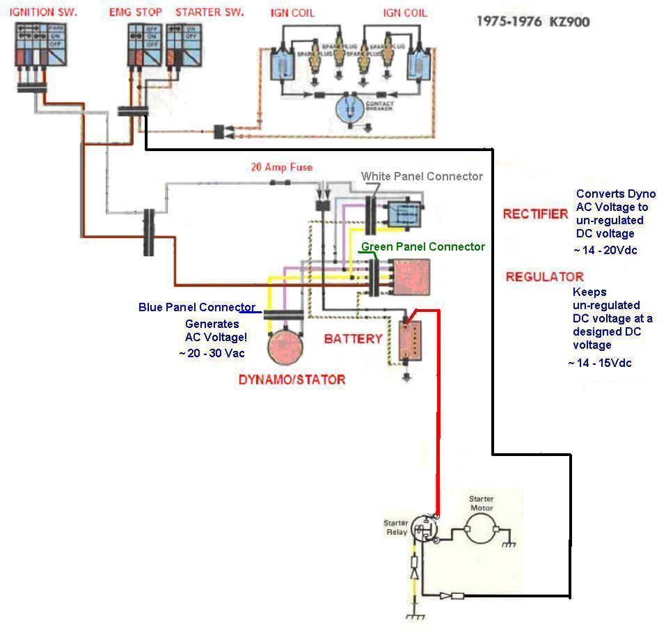 Really Really Need Some Wiring Help Kzrider Forum Kzrider Kz Z1 Z Motorcycle Enthusiast S Forum