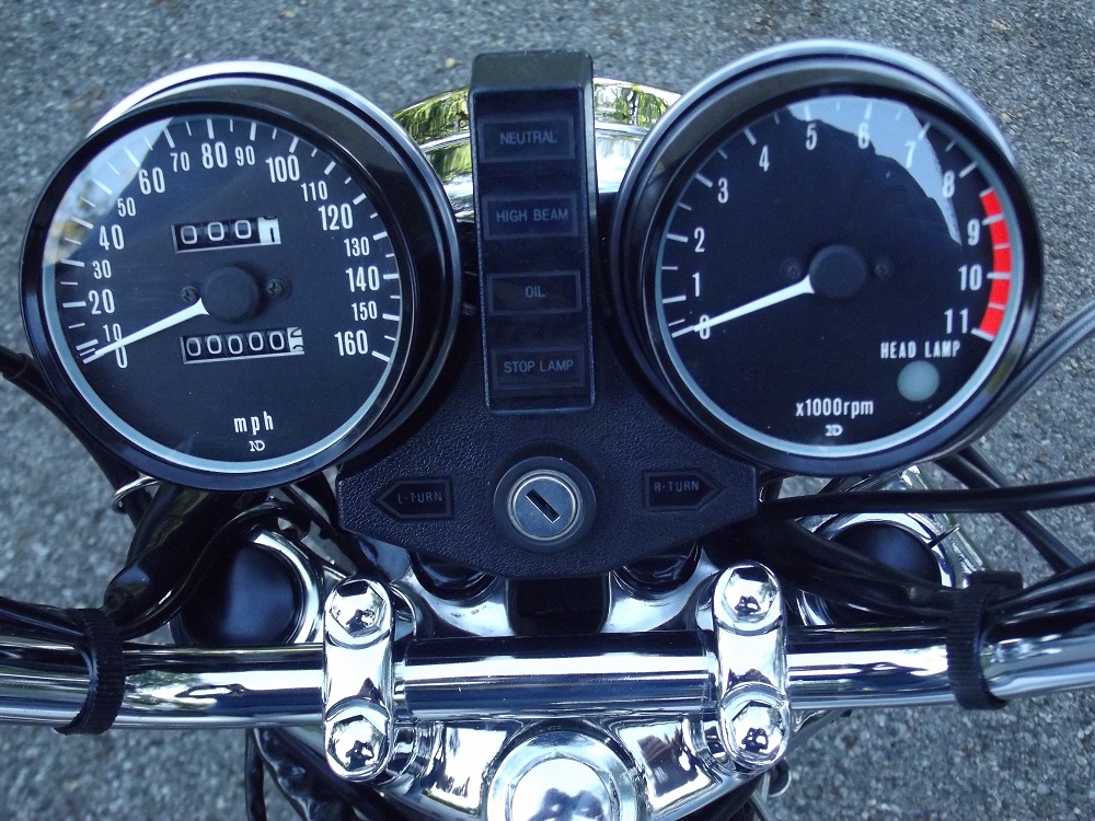 Open up Tach and Spedo on 77 KZ1000 - KZRider Forum - KZRider, KZ