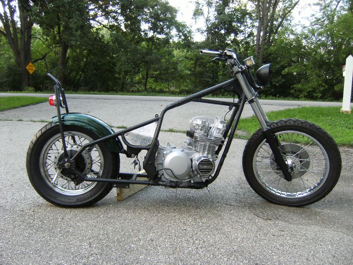 Kz650 bobber store