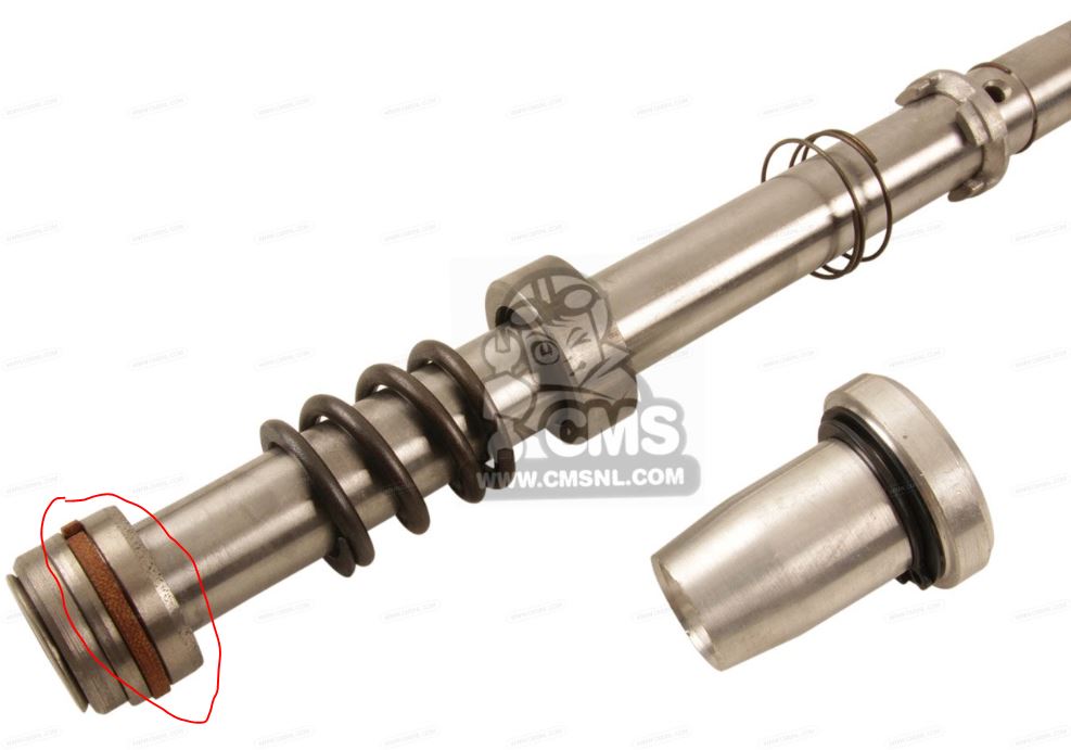 Kawasaki Front Fork Oil Seal Washer & Circlip For KZ1000, KZ650, Z1, H1, H2 5 thumbnail image