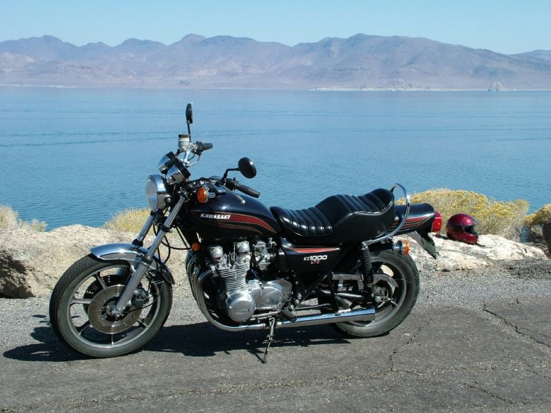 1977 kz1000 ltd at pyramid lake nv