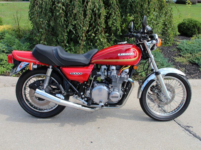 1978 kz1000 a red