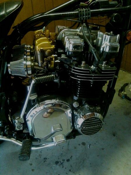 carb conversion and engine complete