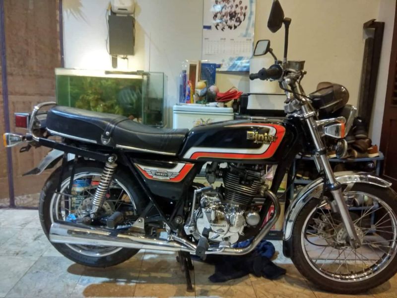 kawasaki kz200 binter merzy