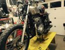 kz400b caferacer build