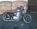 barn find basket case turned into bobber