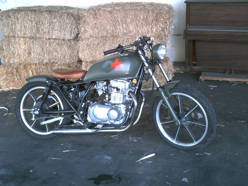 barn find basket case turned into bobber