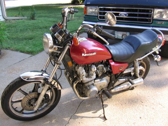 1981 kz550c2 ltd