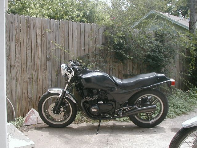 550 gpz with kz750b project