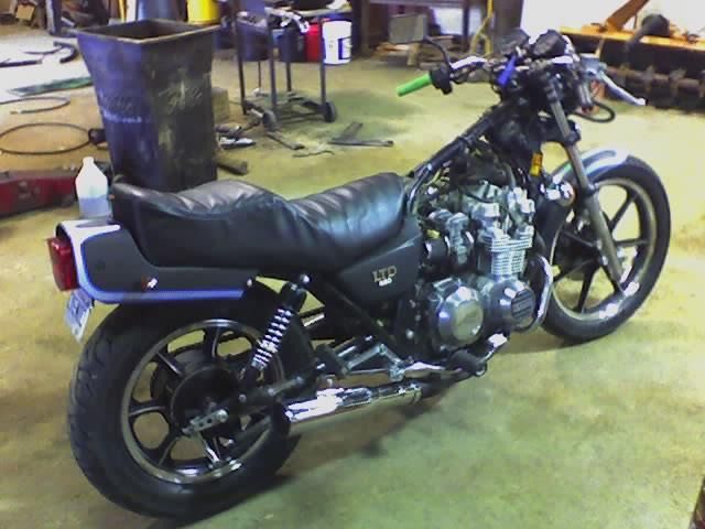 81 kz550ltd first stages