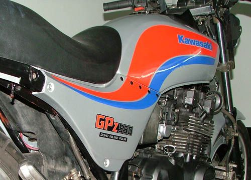 a gpz550 detail