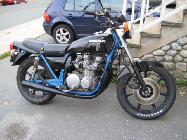 1977 kz650 after a little tlc