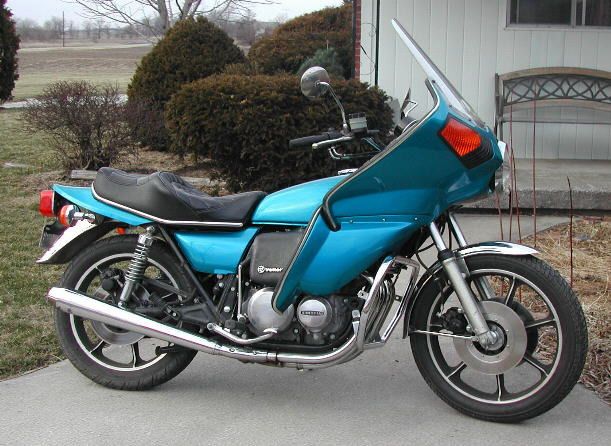 1977 kz650 c1 w vetter fairing and lowers