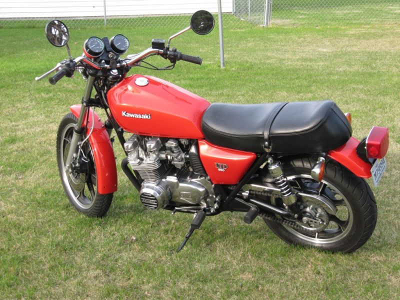 1980 kz650 all shinned up