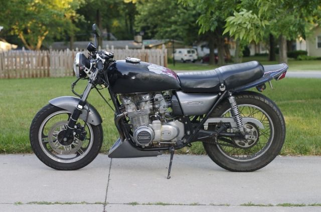 78 kz650 with a ex500 front end