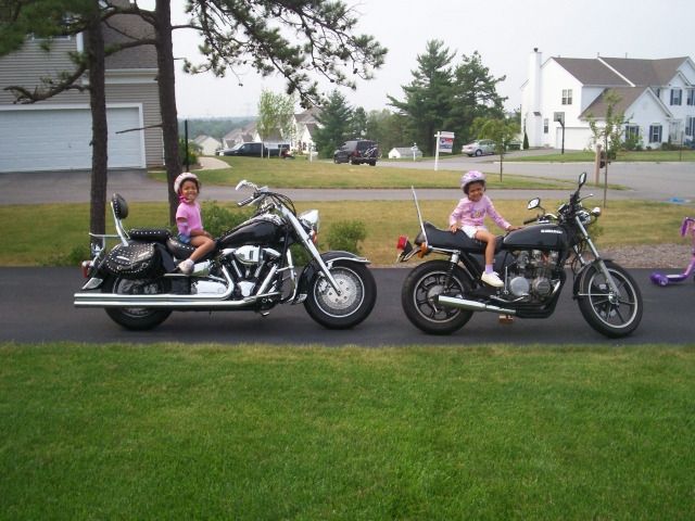 bikes babes and a sunny day