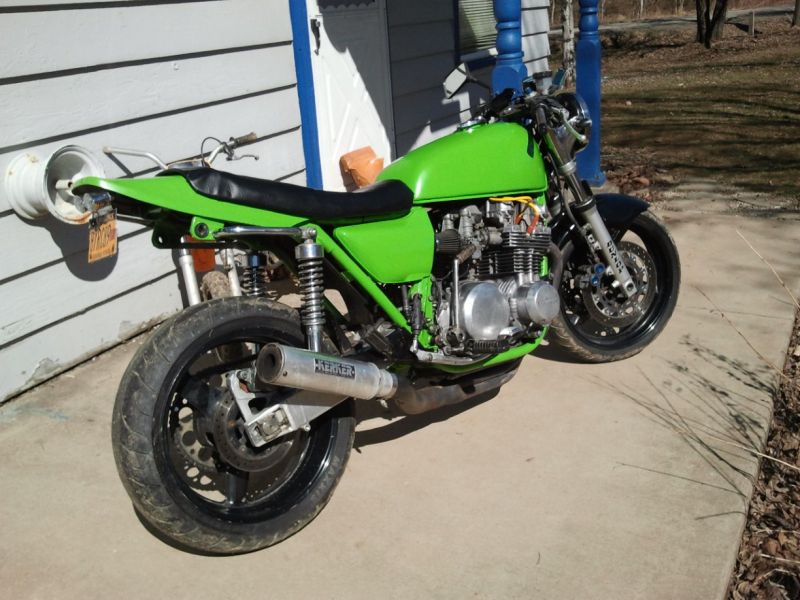 kz 650 kawi green complete