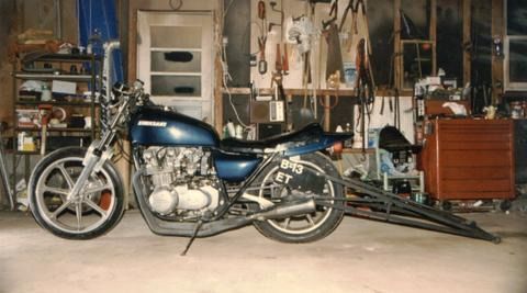 kz650c1 drag bike