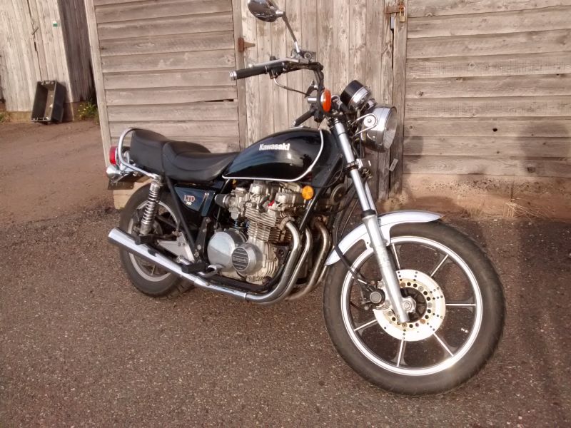 1981 kz750 ltd rebuild