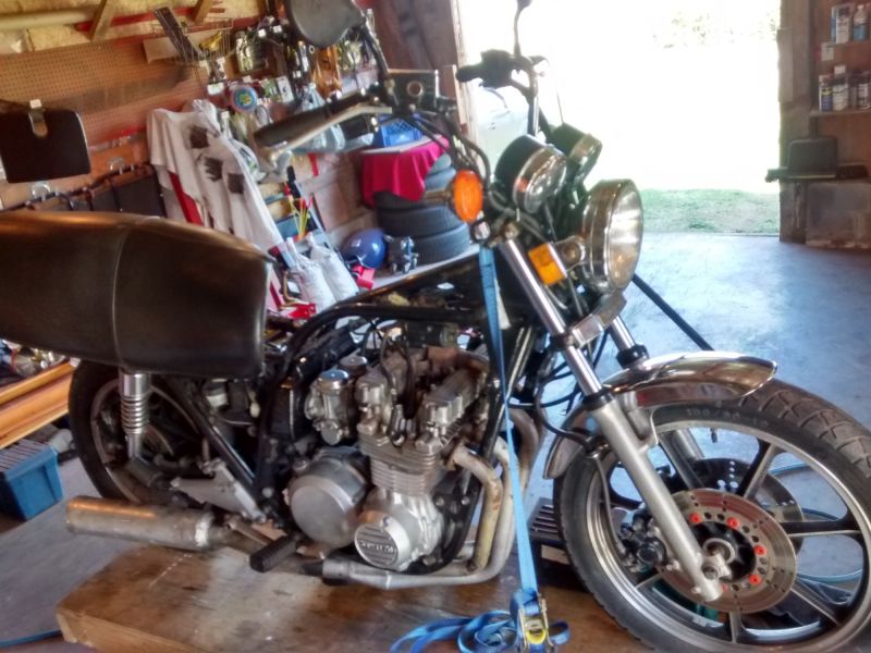 1982 kz750 before resto