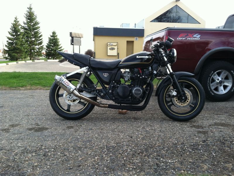 kz750 4 old school sport bike