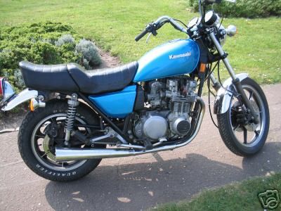 kz750 ltd blue