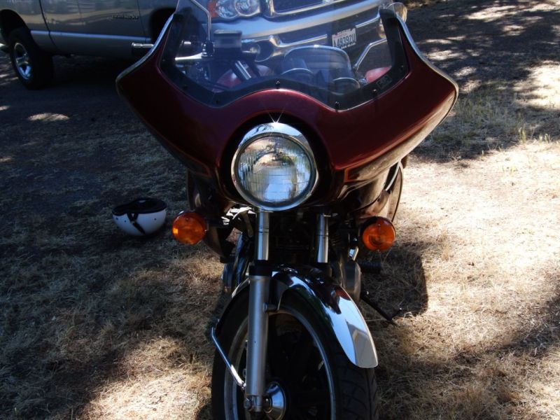 my kz750 front view