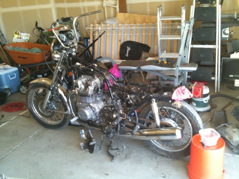 new chopper bobber project bike