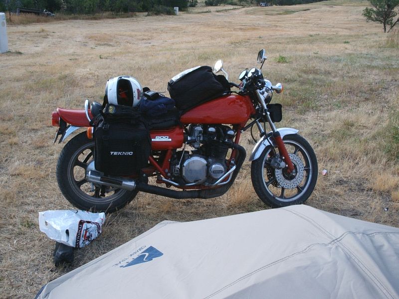 hot rod touring bike 1974 z1 a black hills rally