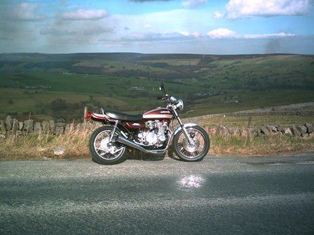 my z1a up in the yorkshire dales