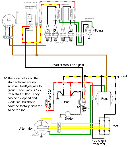 1977 KZ650-B1 wiring problem - KZRider Forum - KZRider, KZ, Z1 & Z ...